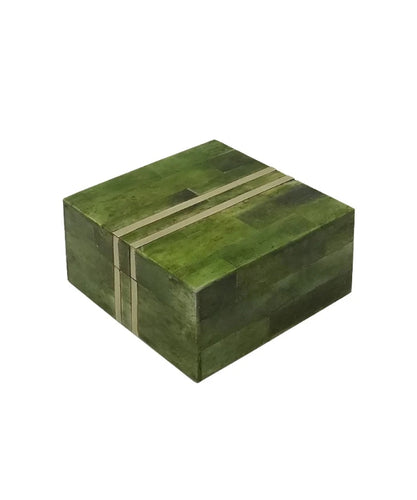 Sage Stripe Box