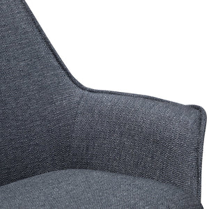 Charcoal Grey Dining Chair (Set of 2)