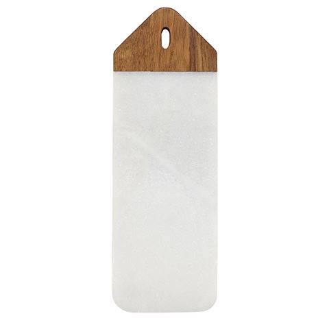 White Marble Serving Board 35cm x 12cm