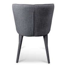 Load image into Gallery viewer, Dark Grey Fabric Dining Chair