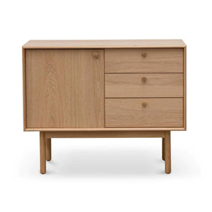 Natural Narrow Wooden Sideboard