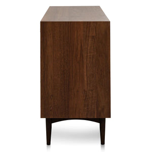 Walnut Wide Sideboard Unit